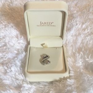 Jared open heart necklace